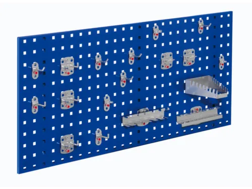 perfoplaat,blad HxB 450x1000mm,RAL7016