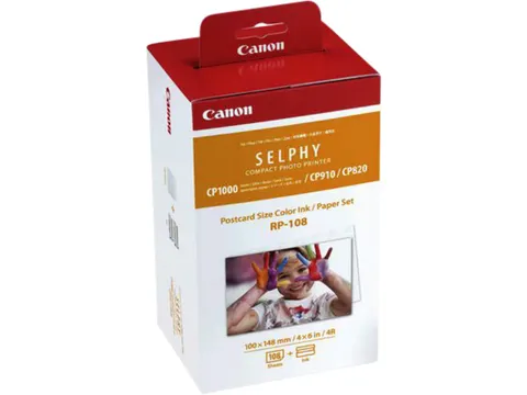 Fotopapier Canon RP-108 10x15cm + inktcartridge 108vel