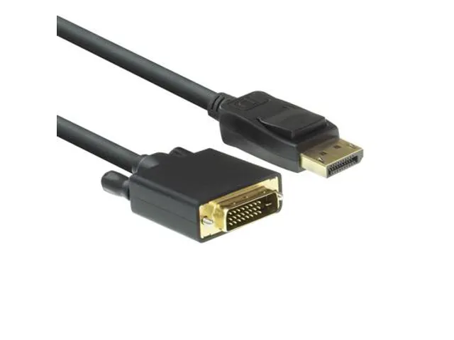 Kabel ACT DisplayPort naar DVI 1.8 meter zwart