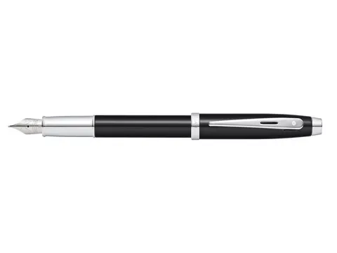 Vulpen SHEAFFER 100 E9338 M Glossy black lacquer chrome plated