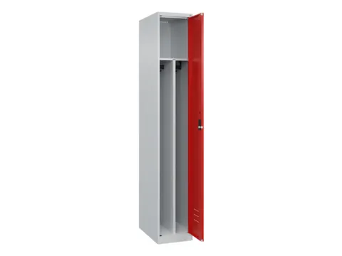 locker voor scheiding van kleding,HxBxD 1850x300x500mm,1vak