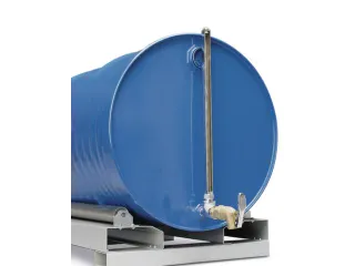 vulstandmeter,schroefdraad 3/4 inch,L 600mm,staal verchroomd - 1