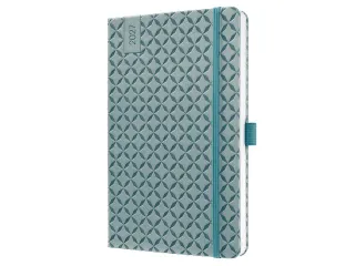 Weekagenda Flair A5 2027 (NL/FR/EN/DU) Ocean Blue Hardcover - 1