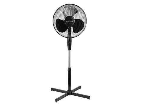 Ventilateur sur pied BRASQ F300 Ø 40cm noir