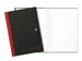 Cahier Oxford Black n’ Red A4 96 feuilles ligné assorti