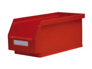 Magazijnbakken Pe Hxbxd 130X140X290/245Mm Rood - 1