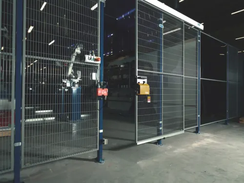 Schuifdeur Voor Veiligheidshek B 1000mm Deurhoogte 1400mm