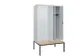 locker voor scheiding van kleding,HxBxD 2120x1200x815mm,4vak