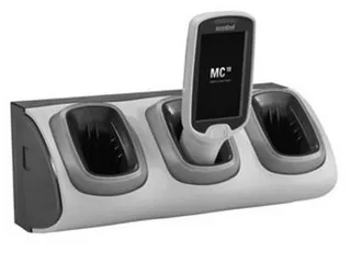 Zebra MC18 3-Slot Non-Locking High Density Cradle Oplader - 1