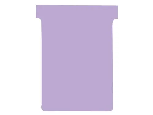 Nobo T-Planbordkaarten Index 3 120x92mm Violet