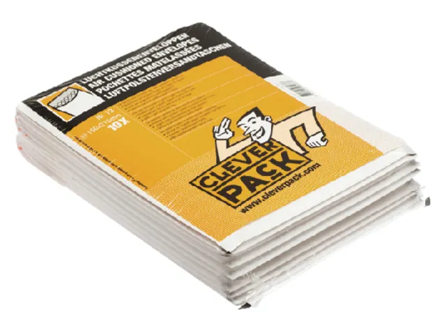 Envelop Cleverpack Luchtkussen nr. 13 150x215mm wit A5 10 stuks