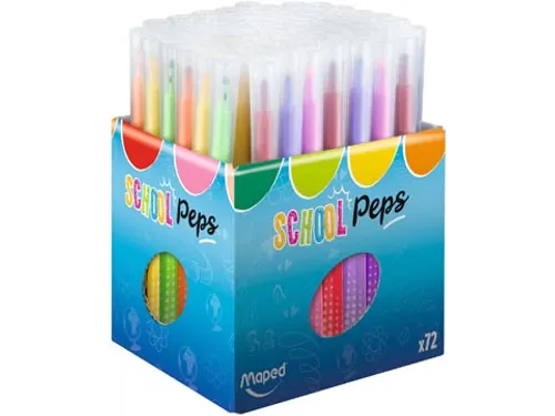viltstift Color'Peps, doos van 72 stuks (classpack)