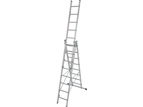 multifunctionele telescoopladder,3x8,sporten,balk L 2,3-5,2m,aluminium