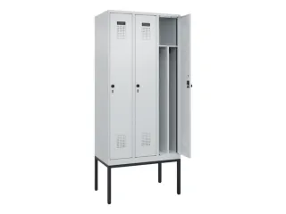 locker voor scheiding van kleding,HxBxD 2120x900x500mm,3vak - 1