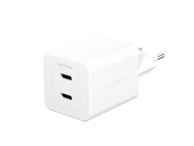 PanzerGlass empower by Turbo 45W Charger incl. 2 x USB-C | EU Pl