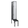 Dubbeldekse dekenkist,HxBxD 1950x300x815mm,1x2vak.,vak B 300mm