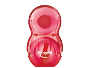 Puntenslijper Maped Loopy 1 gaats met gum display á 24 stuks assorti - 14