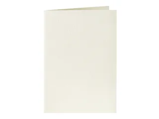 Correspondentiekaart Papicolor dubbel 105x148mm anjerwit pak à 6 stuk - 1