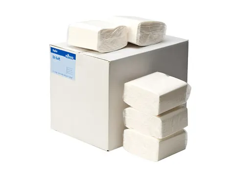 Euro Products 6460 Soft Airlaid Disposable Poetsdoek Z-Vouw Wit