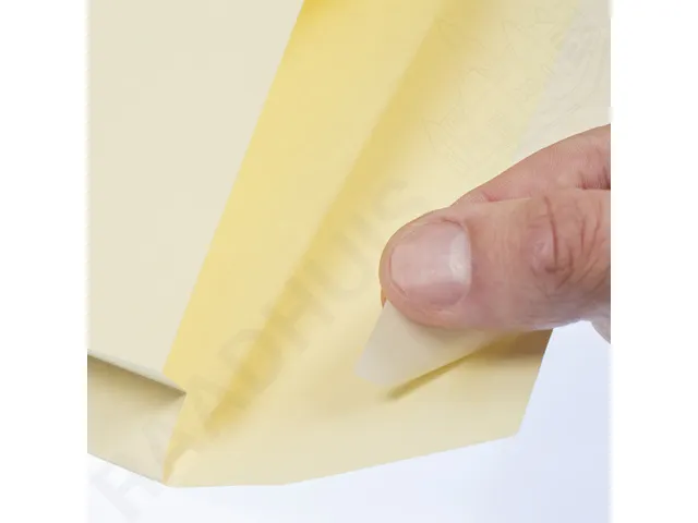 Monsterzak Raadhuis 262x371x38mm EB4 crème plakstrip krimp a 10 stuks