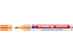 Viltstift edding 3000 rond 1.5-3mm lichtoranje