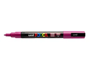 Verfstift Posca PC3M Fijne punt 0,9-1,3mm Fuchsia - 1
