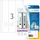 Herma 5135 Rugetiket breed 61x297mm Wit permanent klevend 75 stuks