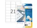 HERMA 8838 Inkjet etiketten A4 63,5x38,1mm Wit mat 525 stuks