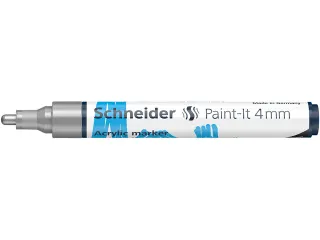Acrylmarker Schneider Paint-It 320 4mm zilver - 4