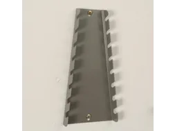 steeksleutelhouder,v. perfoplaat,HxBxD 255x125x25mm,zilvergrijs