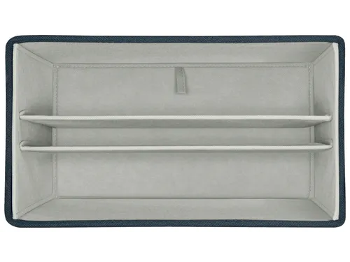 Leitz Hot Desking Stoffen opbergtas Fluweel Grijs 35,5x21x20cm