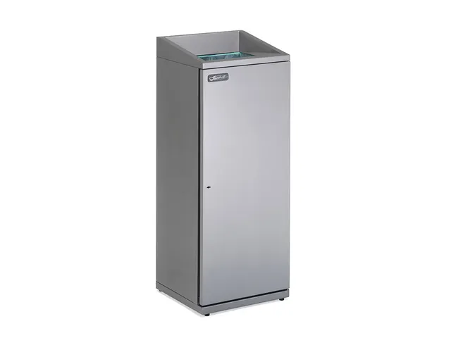Janibell T330 Afvalbak 75.7 Liter Metallic Zilver