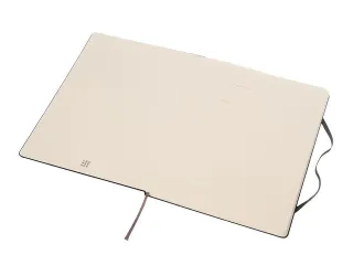 Notitieboek Moleskine XL 190x250mm blanco hard cover zwart - 6