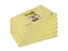 Memoblok Post-it 655 Super Sticky 76x127mm geel 6 stuks