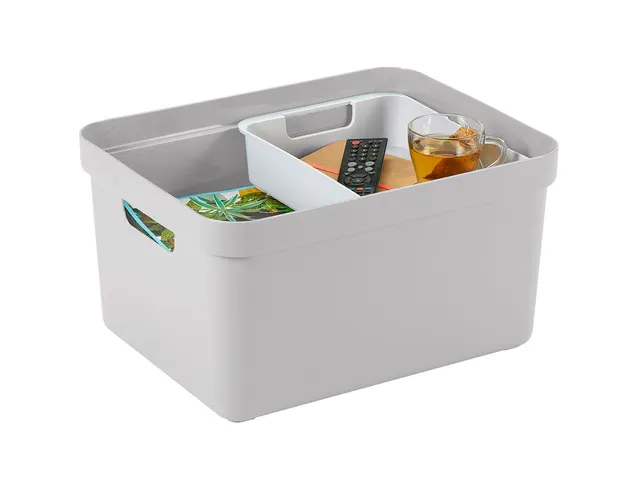 #*Opbergbox Sunware Sigma Home32L lichtgrijs