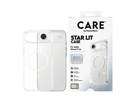 PanzerGlass CARE by Star Lit Case w. White MagSafe iPhone Air, H