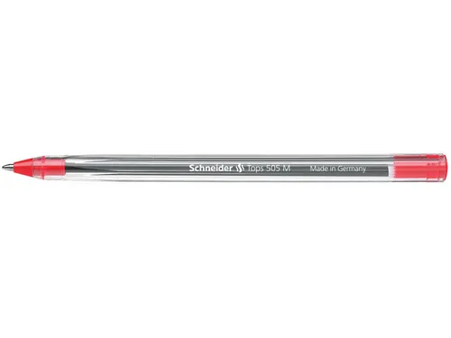 Balpen Schneider Tops 505 medium rood