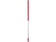 Steel Vikan ergonomic 150cm 31mm rood aluminium