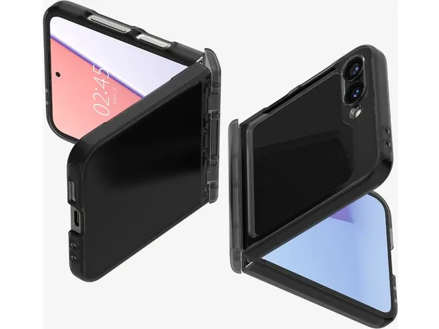 Spigen Case ACS07835 Galaxy Flip (2024) Ultra Hybrid Pro Frost Gray
