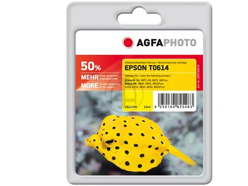 Agfa Photo Epson T0614 DX inkt Geel XXL 12ml