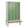 locker voor scheiding van kleding,HxBxD 2120x1200x815mm,4vak