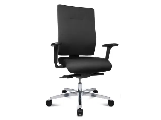 chaise de bureau pivotante,Mécan. synchrone,a. accoudoirs