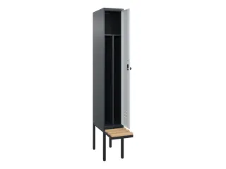 locker voor scheiding van kleding,HxBxD 2120x300x815mm,1vak - 2