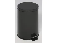 pedaalemmer,12l,HxØ 400x250mm,binnenbak kunststof,romp staal antracie