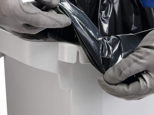 Rechthoekige Afvalbak Durabin 60 Liter Geel