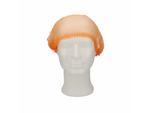 CMT Haarnet Clip cap pp non woven oranje Maat L ca 53cm 1000 Stuks