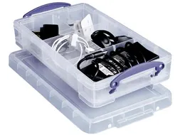 Opbergdoos 2.5 Liter + Divider Transparant