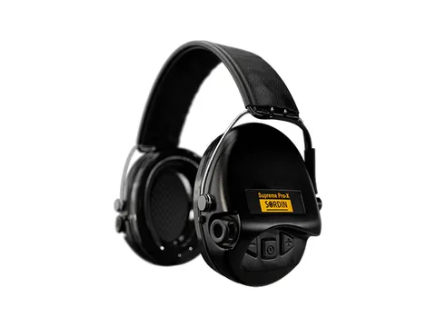 Sordin Supreme Pro-X Gelpads Oorkap Zwart