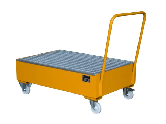 Mobiele Opvangbak Hxbxd 510X1200X800Mm 2X200L Staand Ral2000