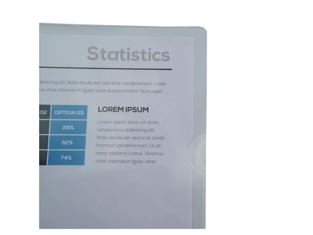 PK 50 L-map glad PVC 18/100 A4 transp.